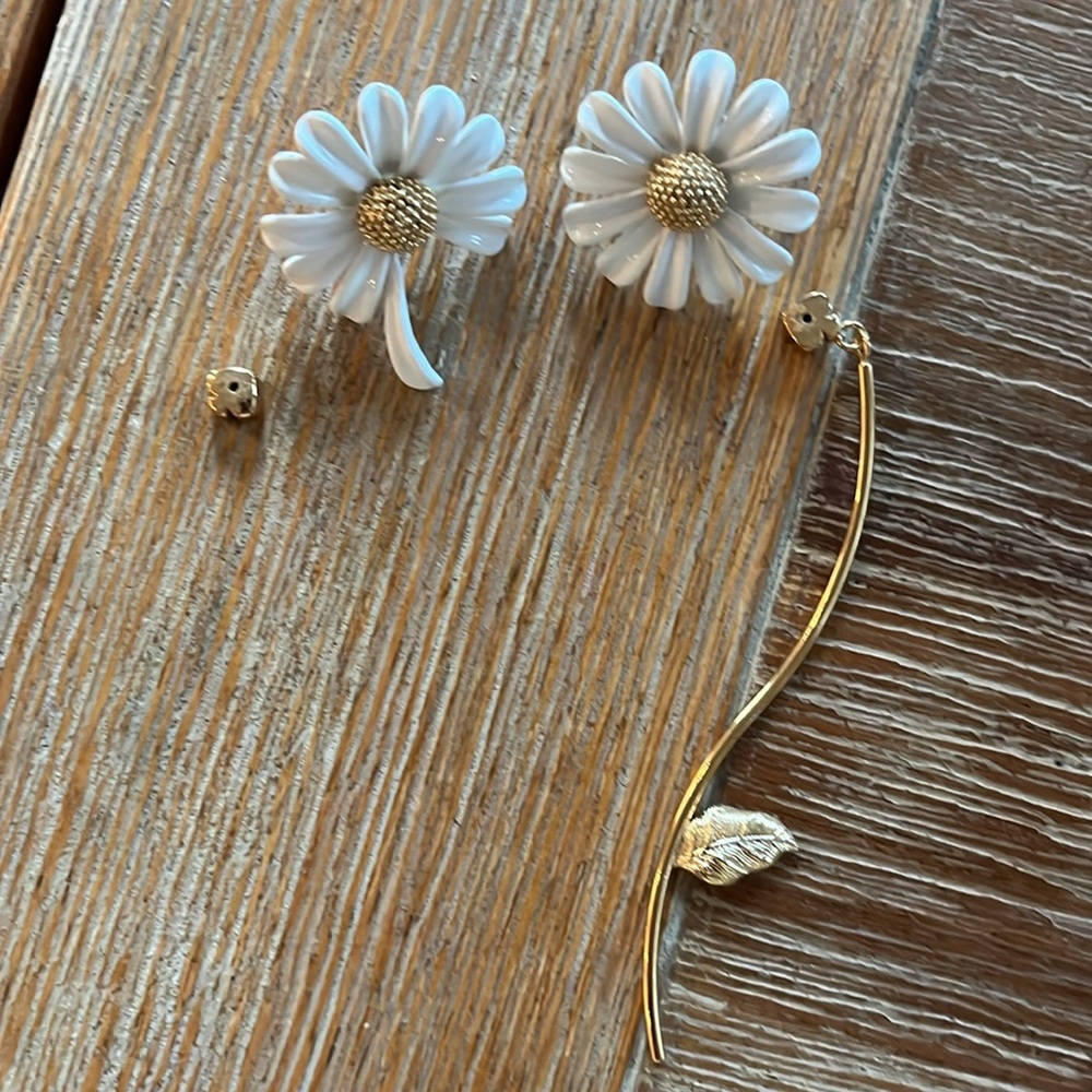 Kate Spade Into the Bloom necklace and earrings set - Picture 5 of 7